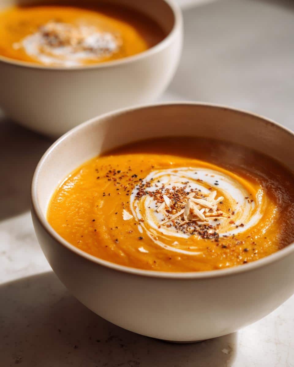 Carrot ginger soup immune boosting - detail 2