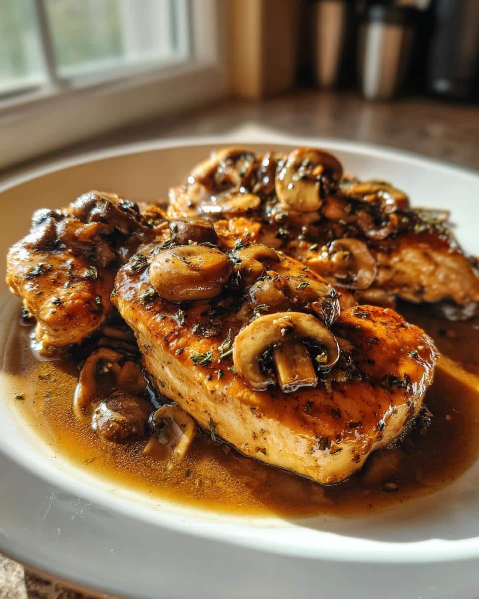 Chicken Marsala - detail 1