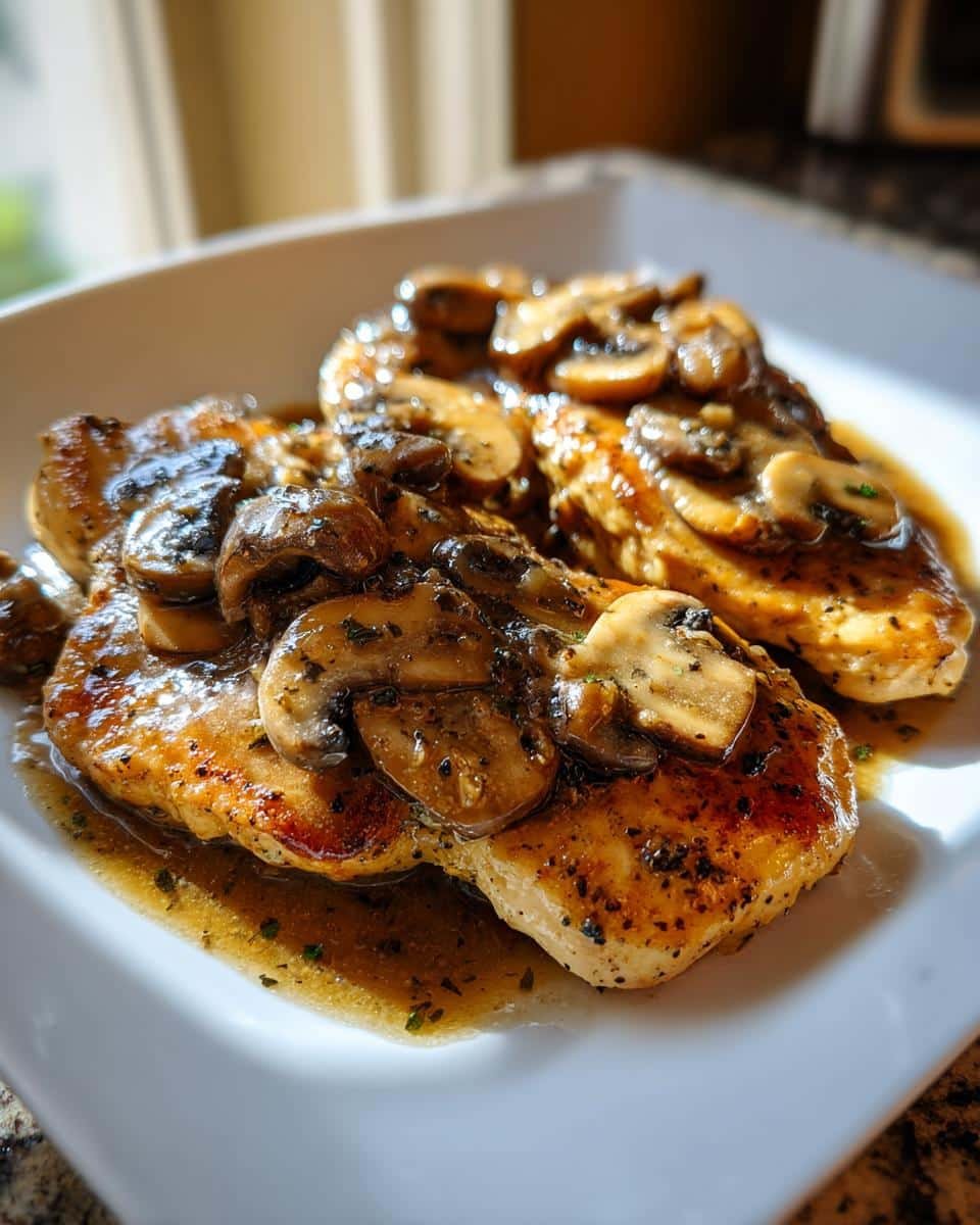 Chicken Marsala - detail 2