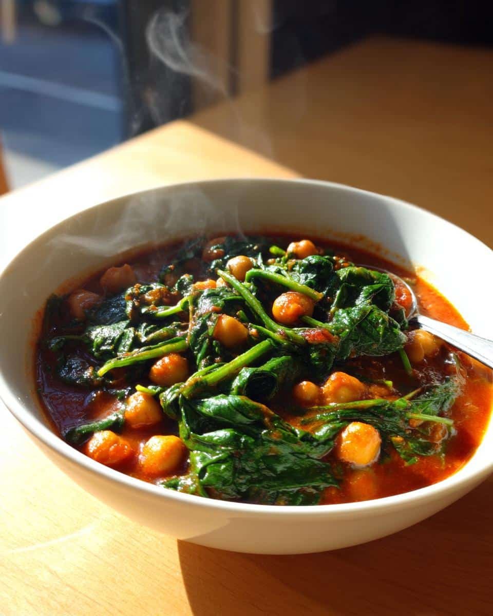 Hearty Chickpea and Spinach Stew Your Family Will Devour