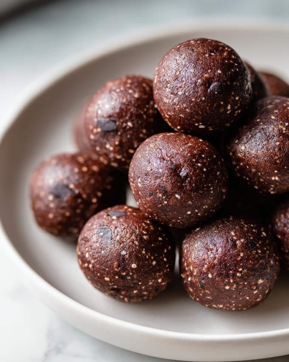 Chocolate Protein Balls - detail 2
