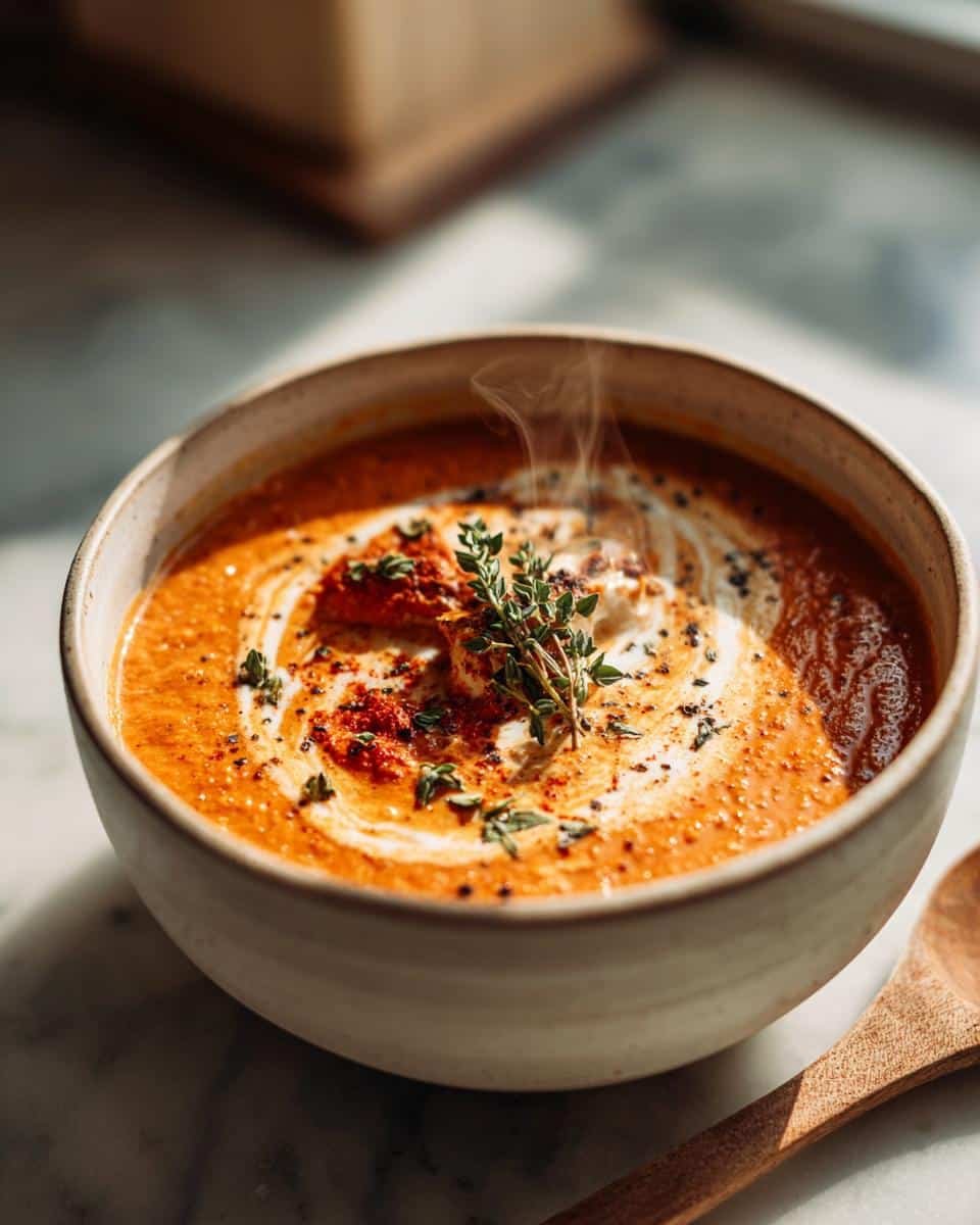 35-Minute Creamy Tomato and Lentil Soup Recipe – Bliss in a Bowl