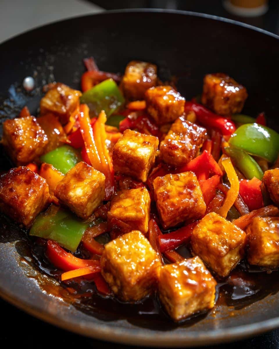 Crispy Tofu Stir Fry - detail 1