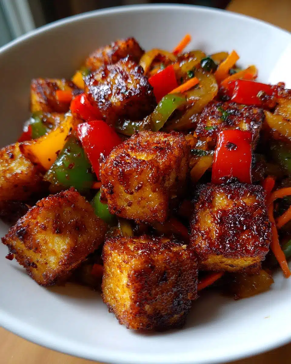 21-Minute Crispy Tofu Stir Fry That Actually Crunches