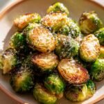 Crispy roasted Brussels sprouts for kids​