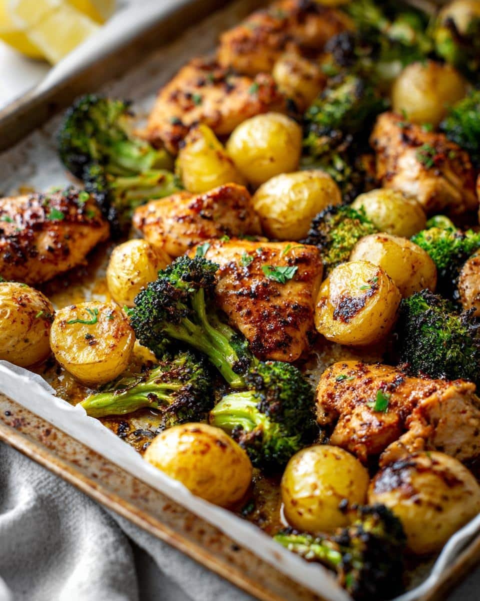 Easy sheet pan chicken dinner for busy families - detail 2