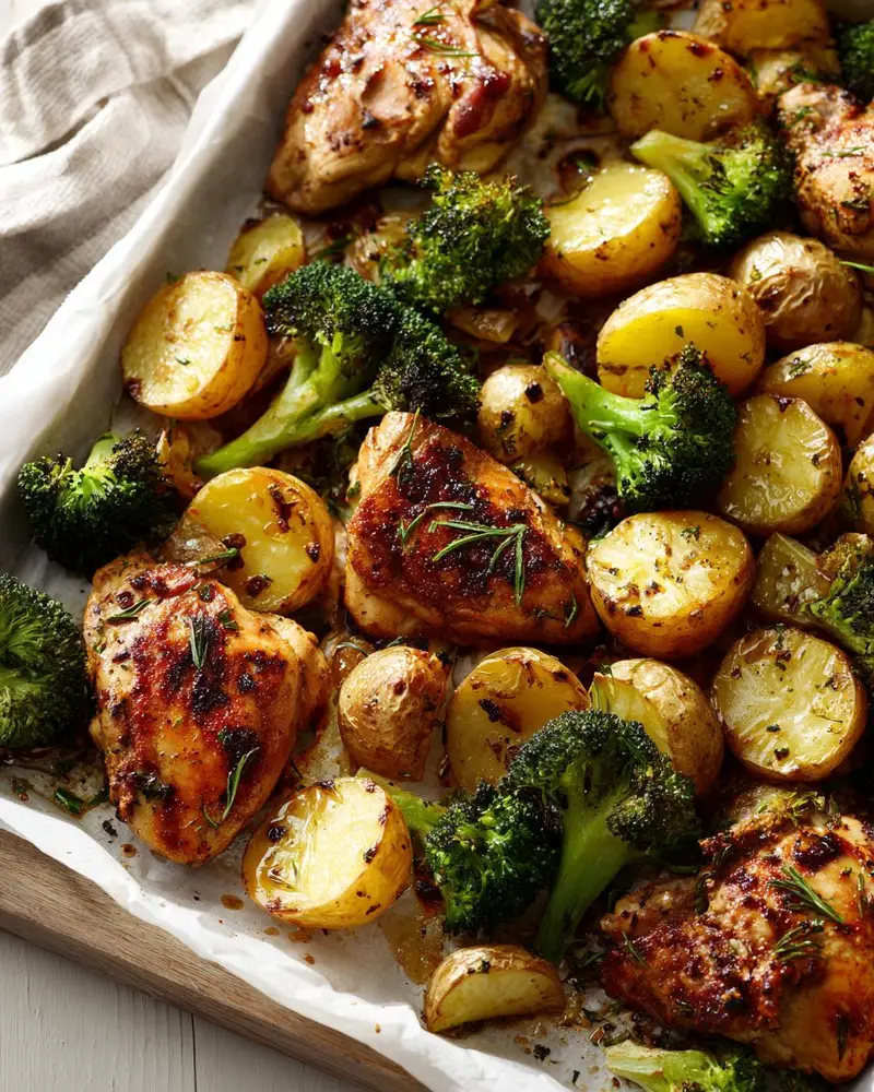 15-Minute Easy Sheet Pan Chicken Dinner Your Family Will Devour