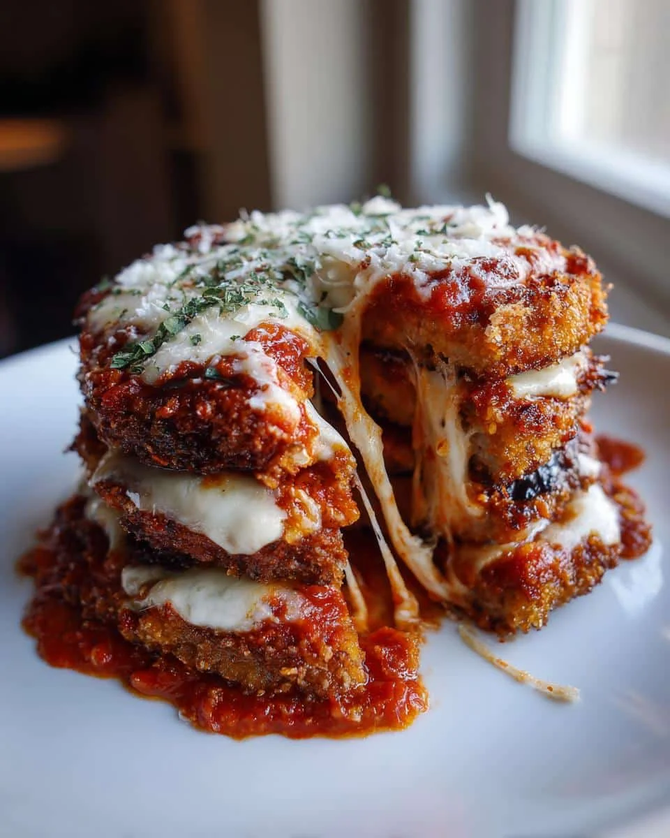 Eggplant Parmesan - detail 2