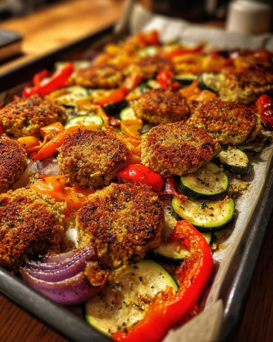 “Falafel Tray Bake Sheet Pan Dinner: 1 Pan, 300% Flavor”