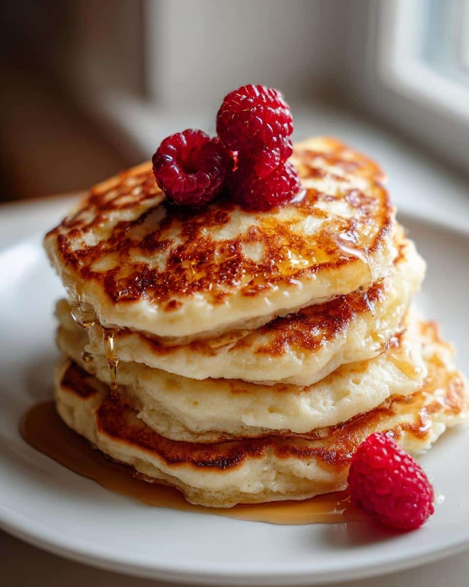 Fluffy Ricotta Pancakes - detail 2