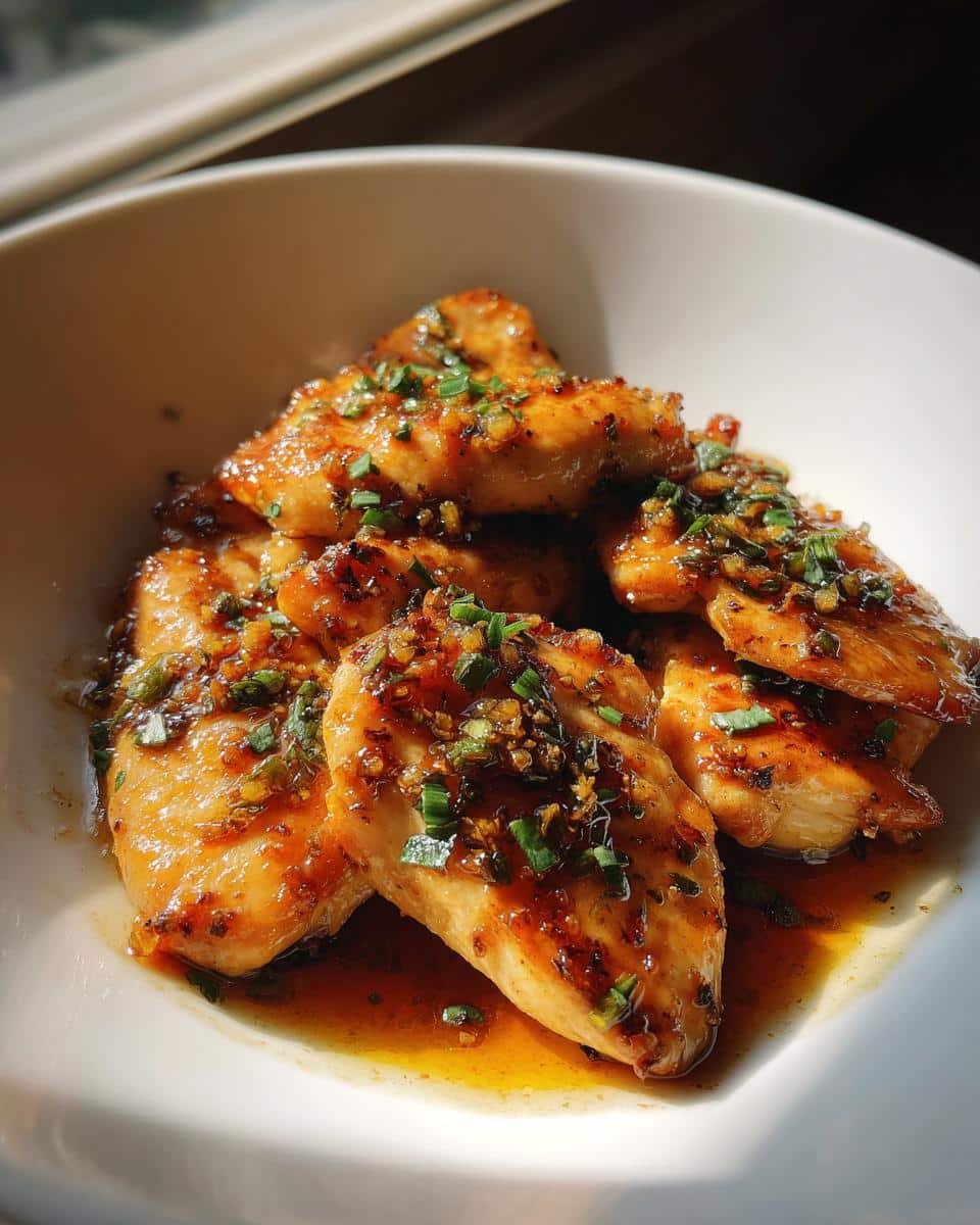 Garlic Ginger Chicken - detail 1