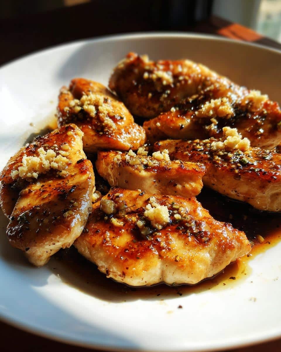 Garlic Ginger Chicken - detail 2