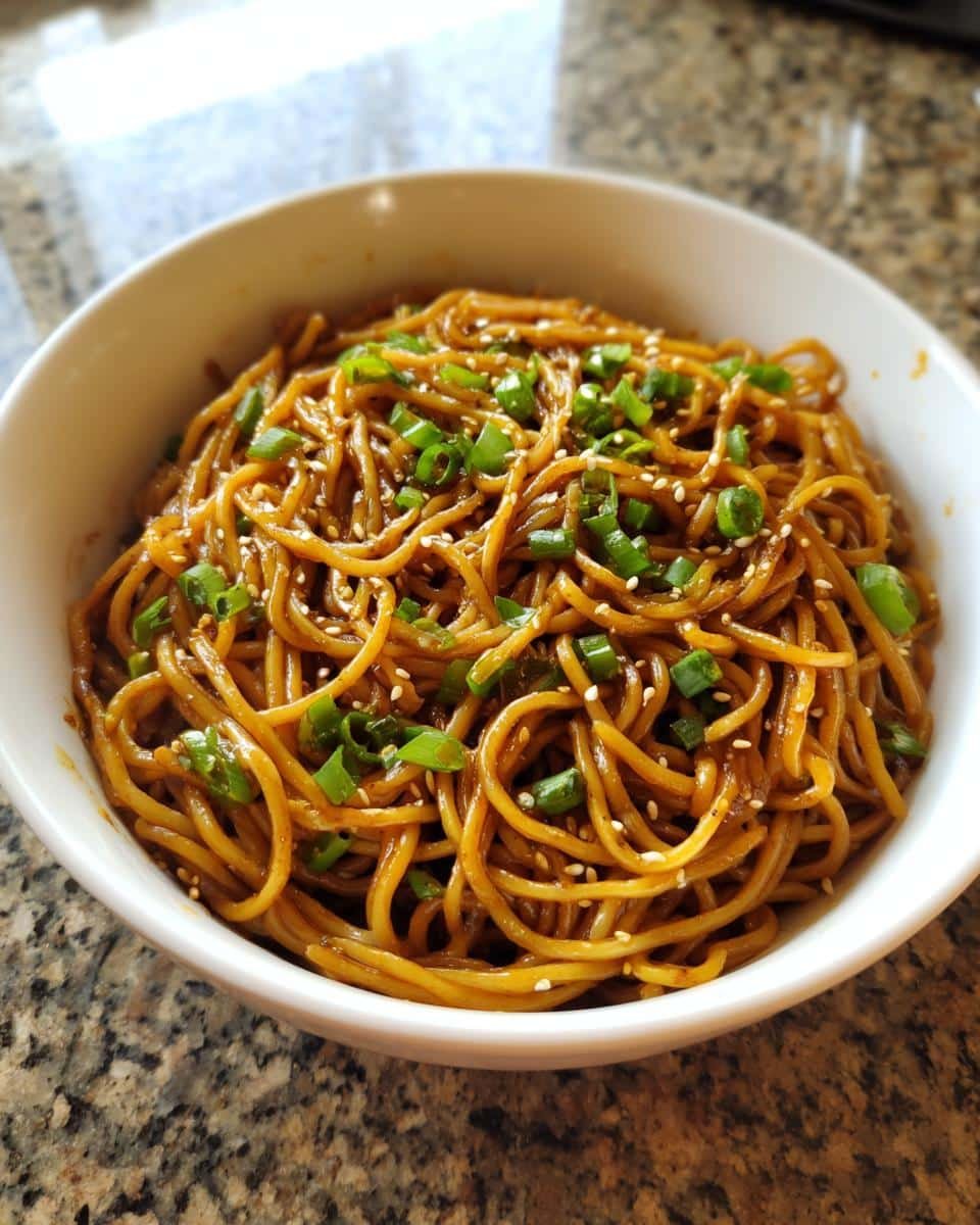 Ginger Soy Noodles - detail 1