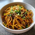 Ginger Soy Noodles