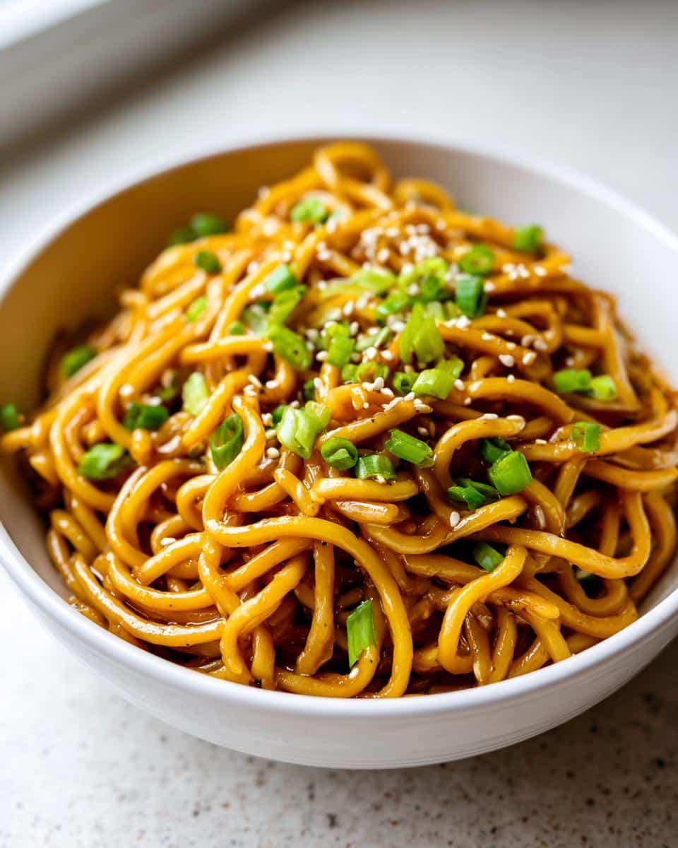 Ginger Soy Noodles - detail 2