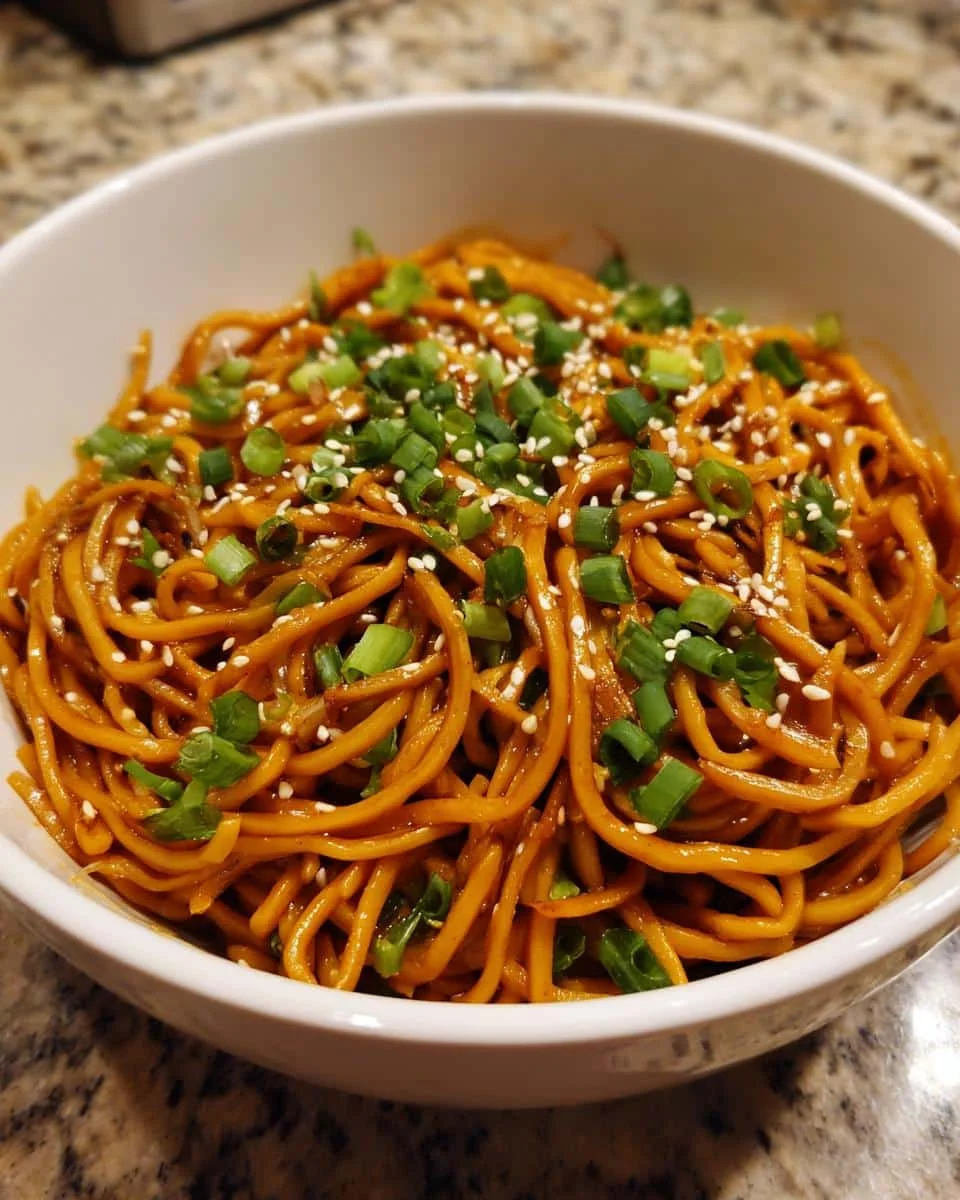 Ginger Soy Noodles - detail 3