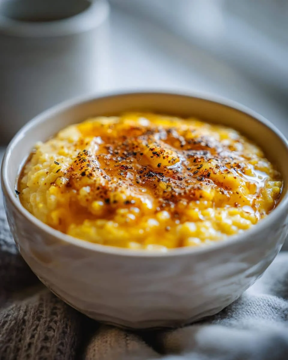 Ginger Turmeric Oatmeal - detail 1
