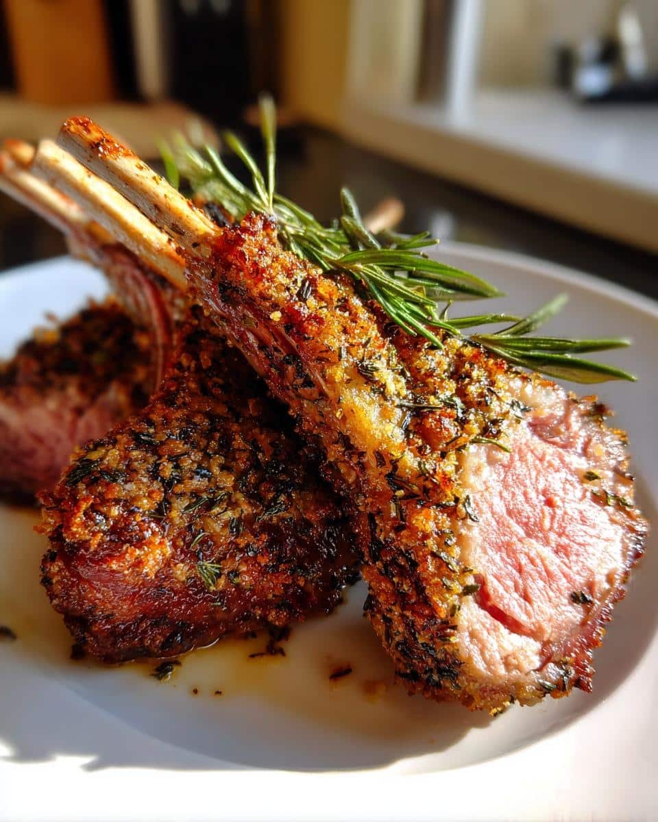 Herb Crusted Lamb Chops