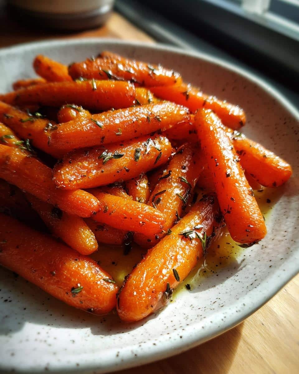 Herb roasted baby carrots kid approved - detail 1