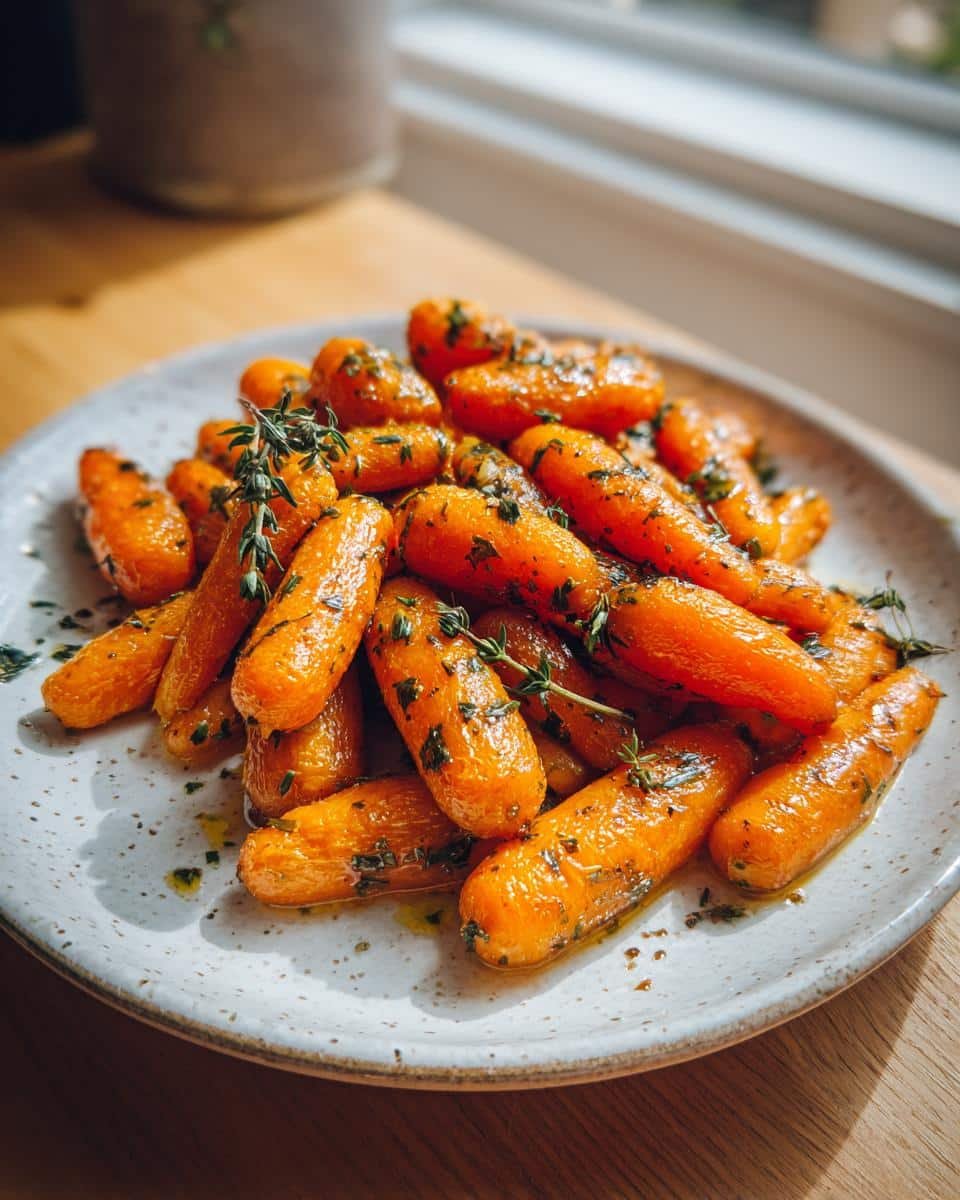 5-Minute Herb Roasted Baby Carrots Kid Approved Heaven