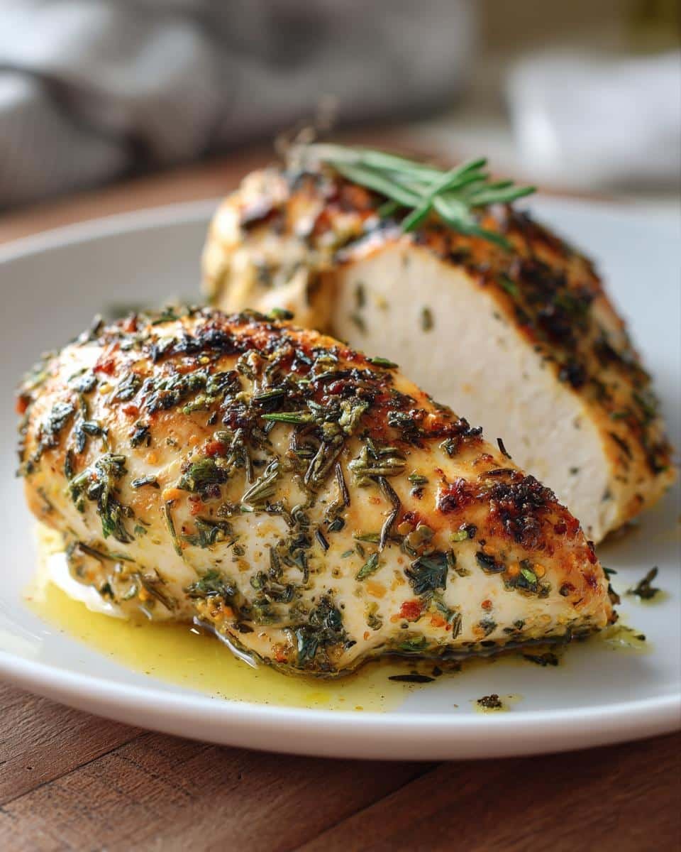 Herb roasted chicken breast easy weeknight - detail 1