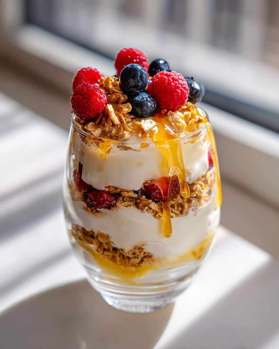 Honey Granola Yogurt Parfait - detail 1