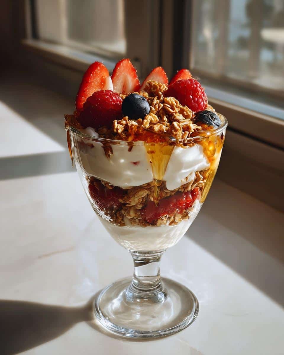 Honey Granola Yogurt Parfait - detail 3