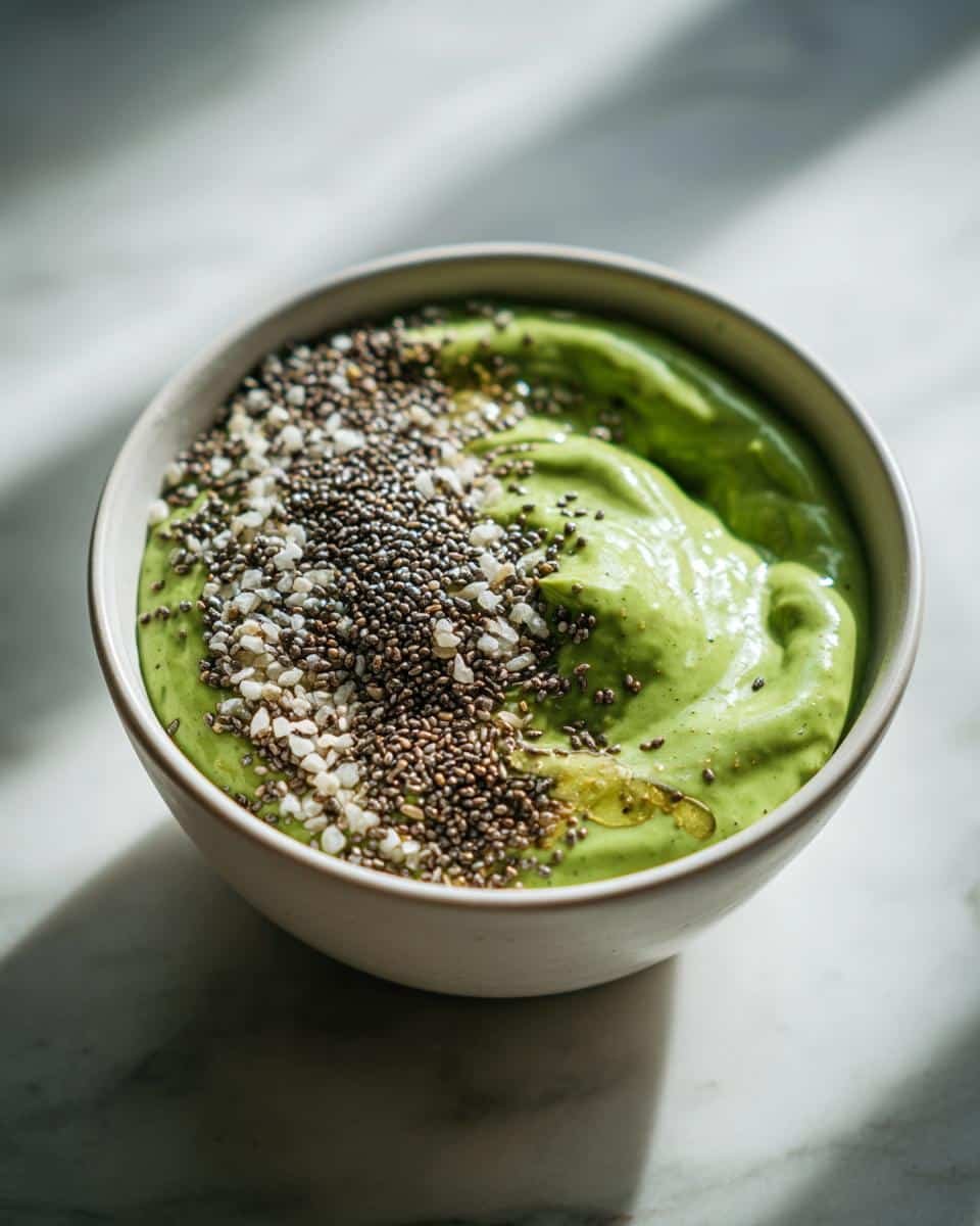 Kale Smoothie Bowl - detail 1