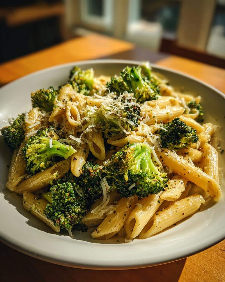 Lemon Garlic Broccoli Pasta - detail 1