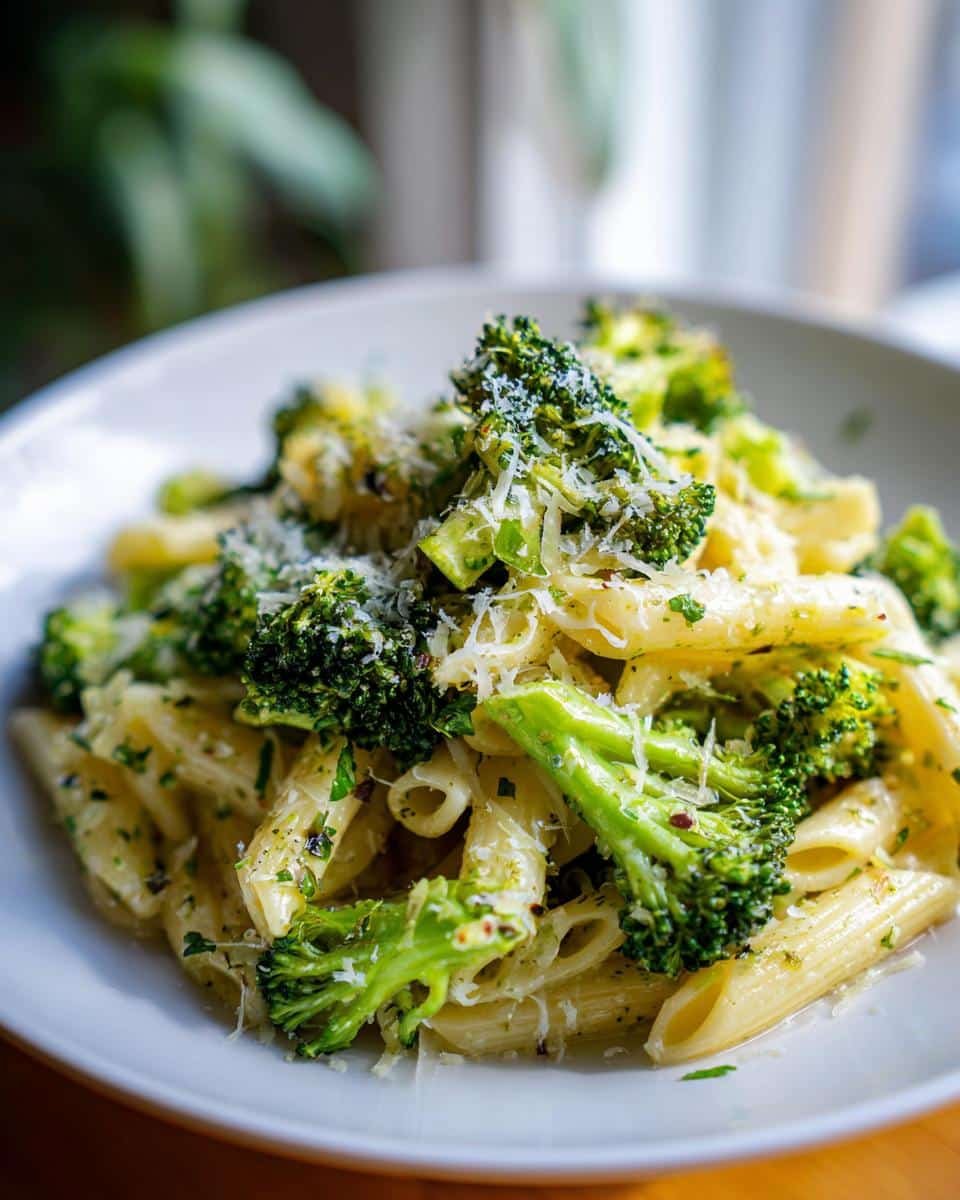 20-Minute Lemon Garlic Broccoli Pasta Perfection