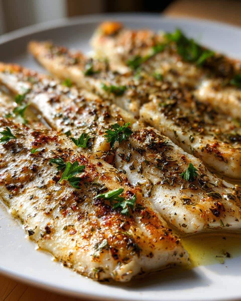 Lemon Herb Fish - detail 2