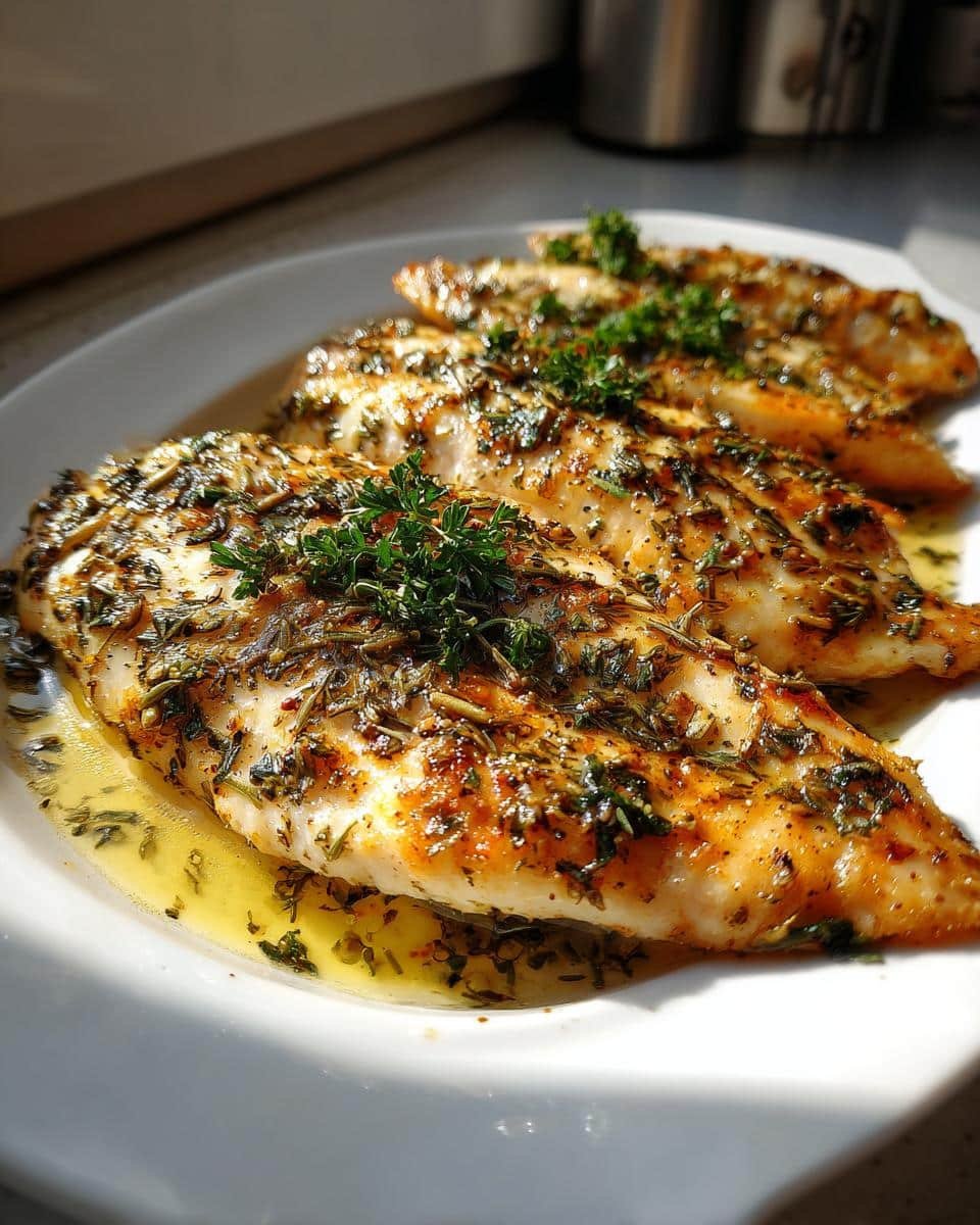 Lemon Herb Fish - detail 3