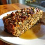 Lentil walnut loaf holiday vegan roast​