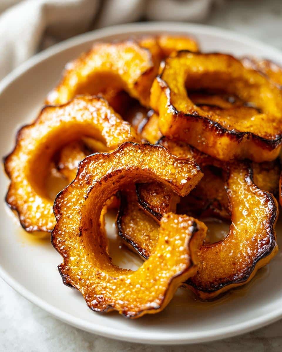 Maple roasted acorn squash holiday side​ - detail 2