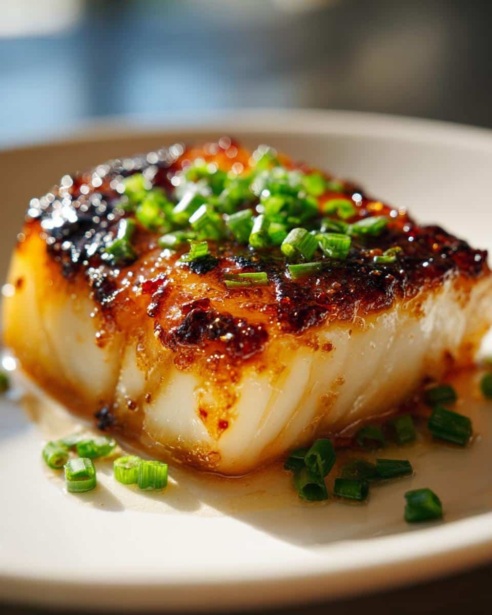 Miso Glazed Cod - detail 1
