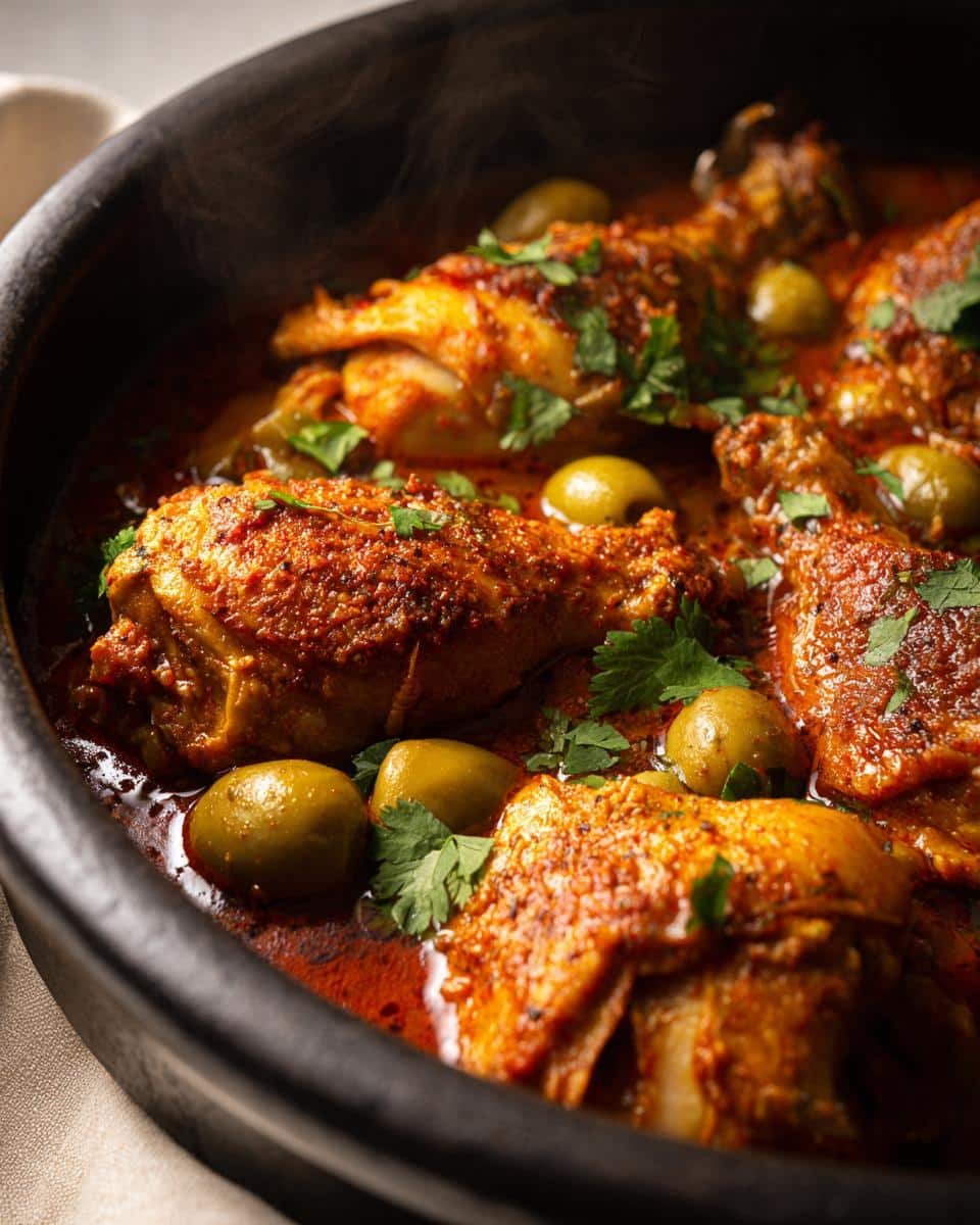 Moroccan Chicken Tagine - detail 1