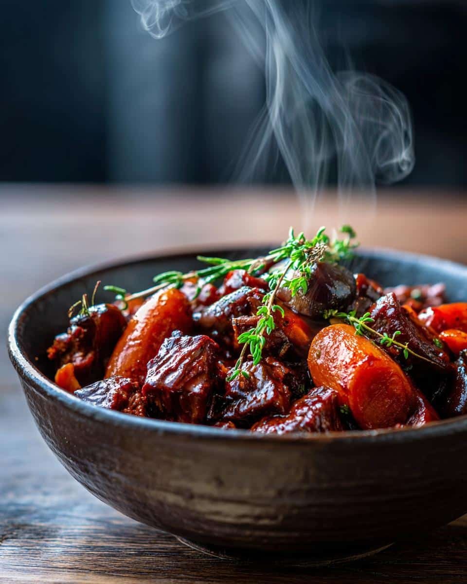 Irresistible Mushroom Beef Bourguignon Recipe in 3 Hours