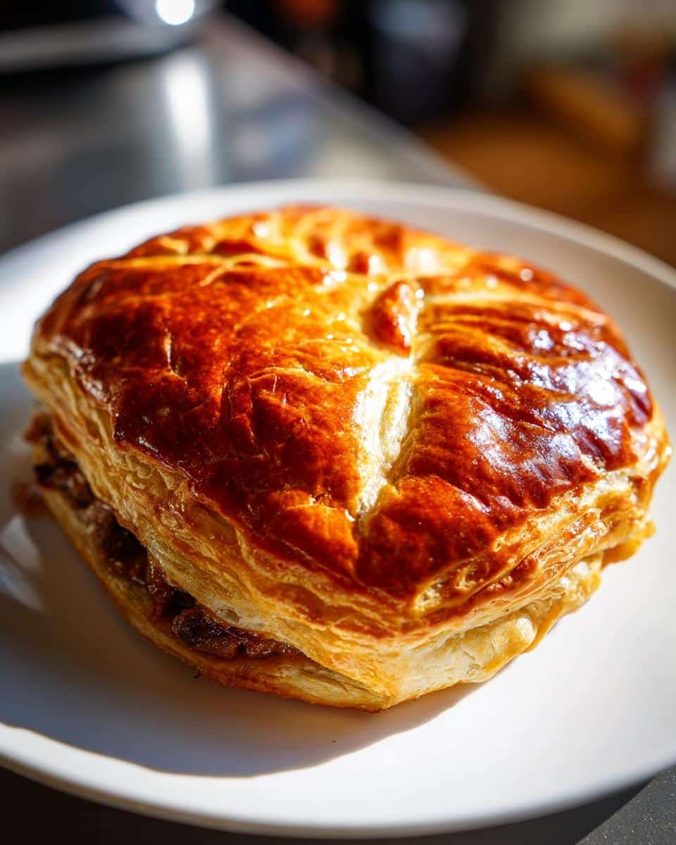 Mushroom Wellington - detail 2