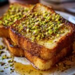 Pistachio Honey Toast