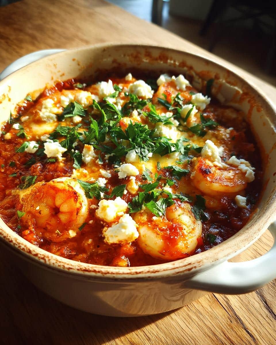 Prawn Saganaki - detail 1