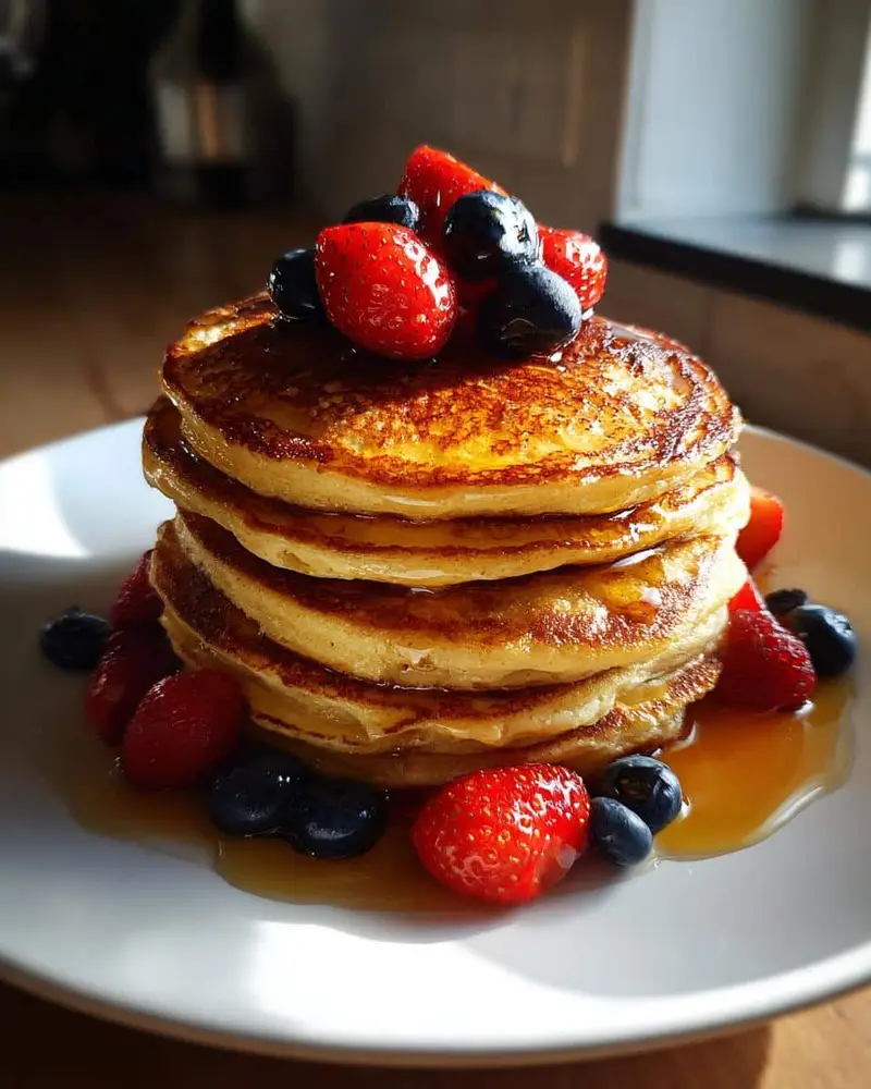 Protein Pancake Stack - detail 2