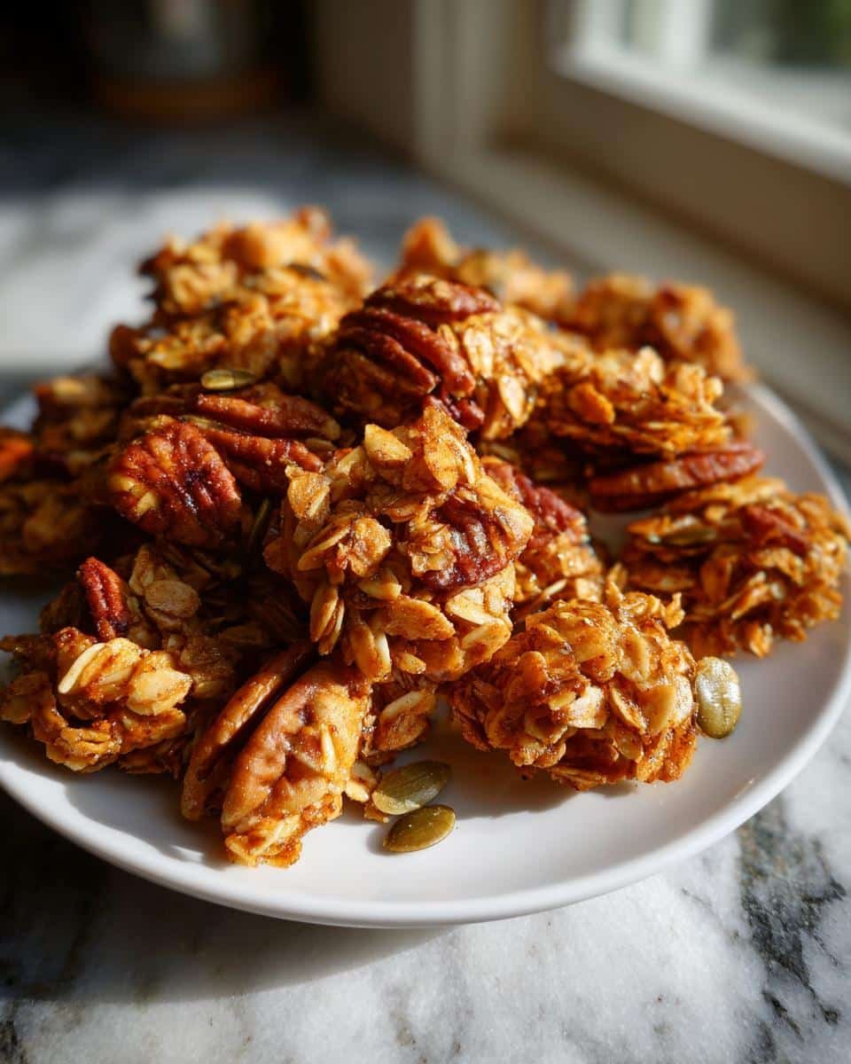 Pumpkin Spice Granola - detail 1