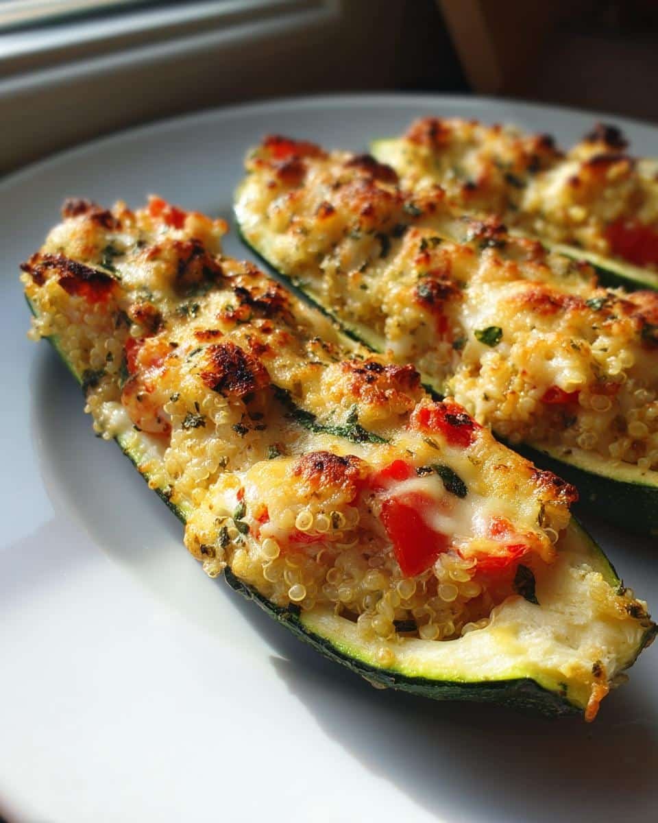 4 Irresistible Quinoa Stuffed Zucchini Boats Your Family Will Devour