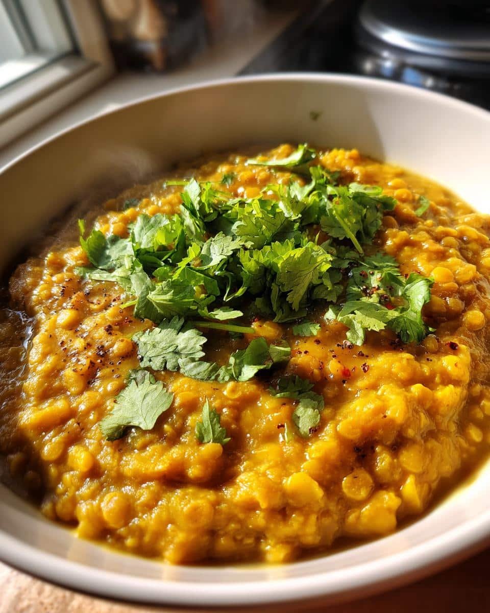 Red Lentil Dal - detail 1