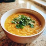 Red lentil dahl soup easy weeknight