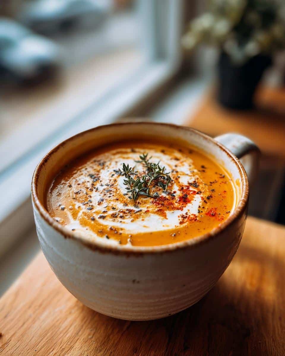 30-Minute Roasted Butternut Squash Soup Comfort Dinner