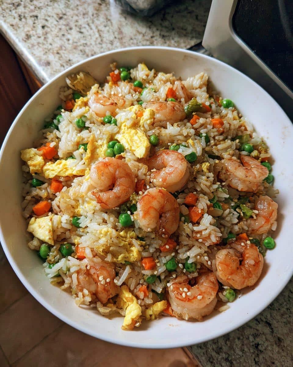 Shrimp Fried Rice - detail 2