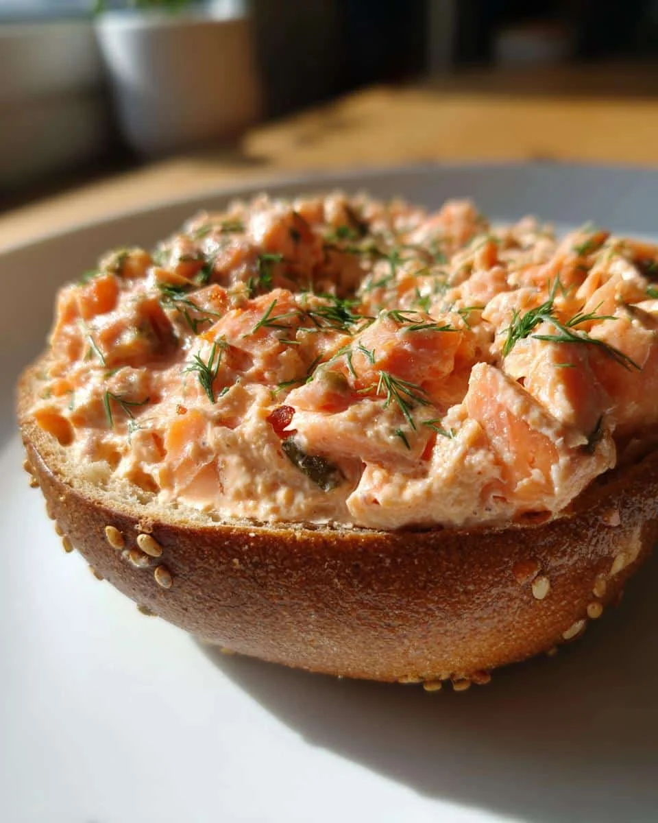 Smoked Salmon Bagel Spread - detail 3