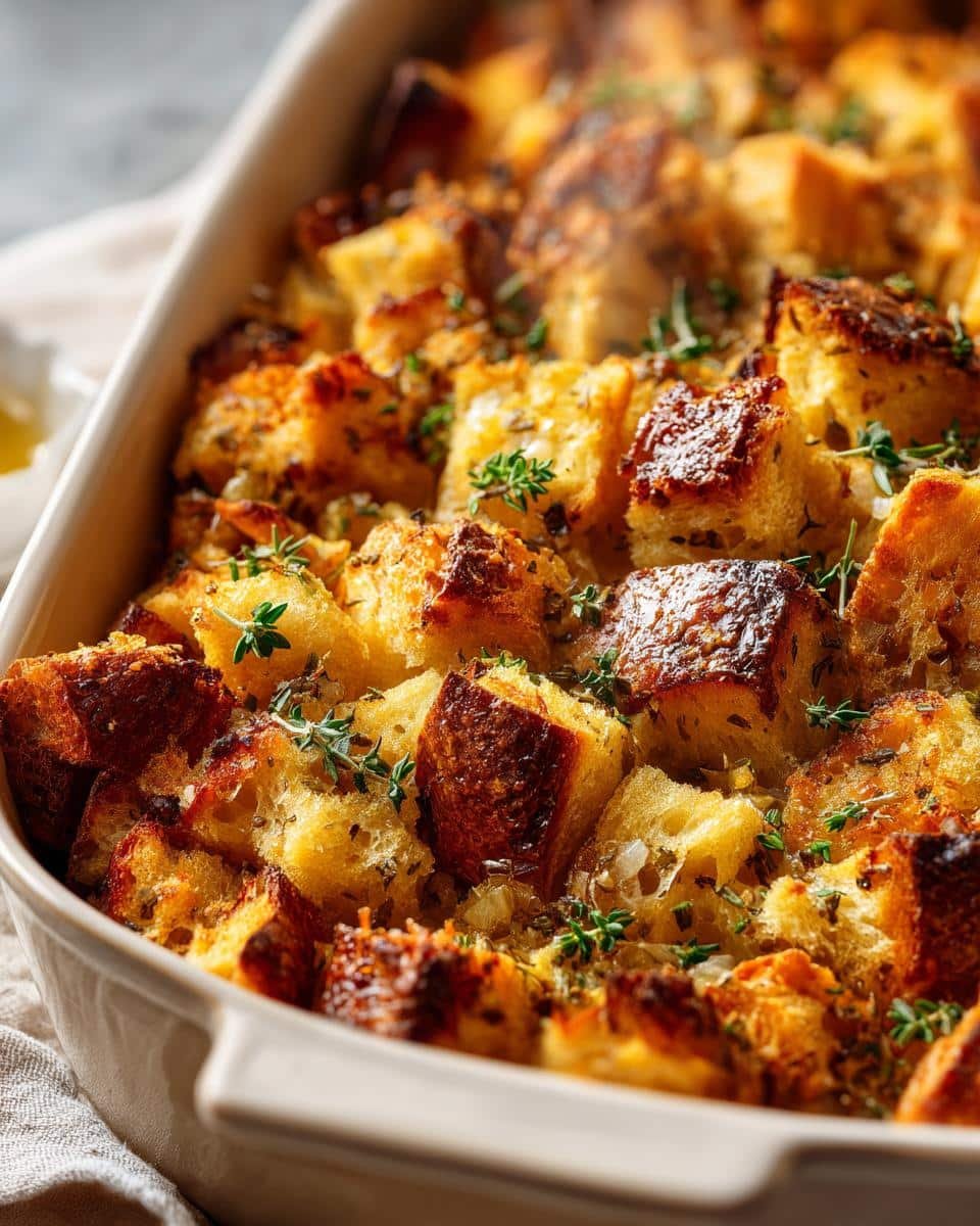 Sourdough and Herb Stuffing: Our 5-Star Family Obsession