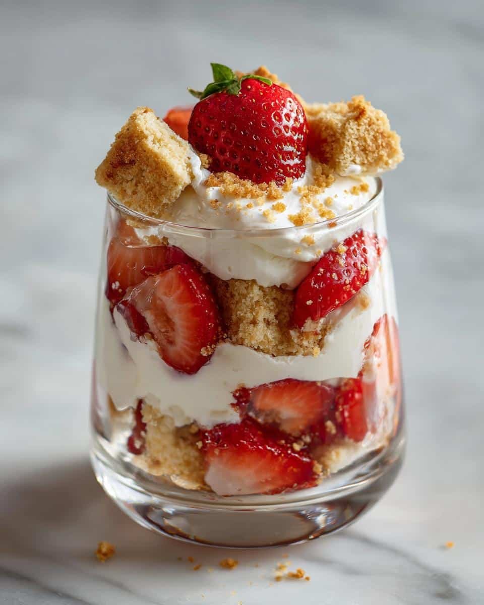 15-Minute Strawberry Shortcake Parfait That Will Wow Your Guests